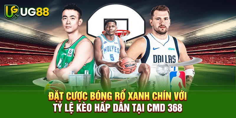 Đặt cược bóng rổ xanh chín với tỷ lệ kèo hấp dẫn tại CMD 368