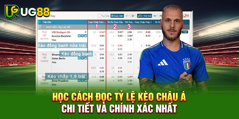Học cách đọc tỷ lệ kèo châu Á chi tiết và chính xác nhất